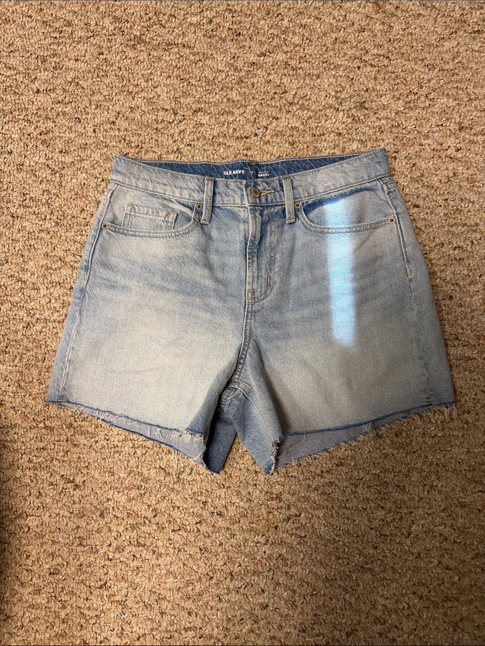 Old Navy High Rise Baggy Shorts NWOT